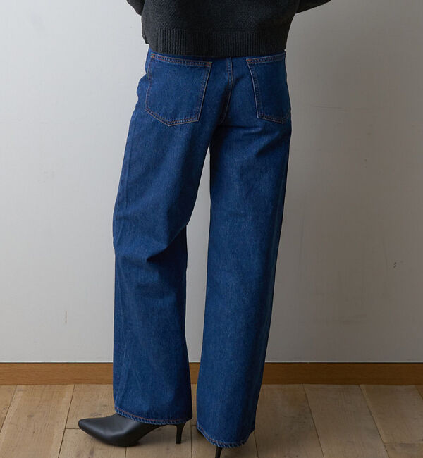 Rouge vif「【NEEDBY heritage/ニードバイ ヘリテージ】LUNA ワイドストレ」|デニム|