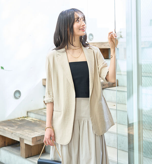 Rouge vif「シングルテーラージャケット」|テーラードジャケット|