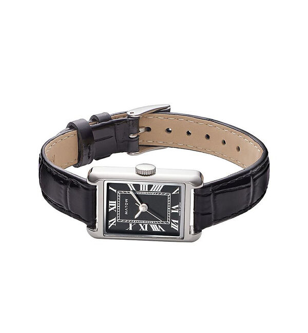 Rouge vif「【MATOW/マトウ】Tsuki 朧月 ノワール/腕時計/SQUARE/NOIR」|腕時計|
