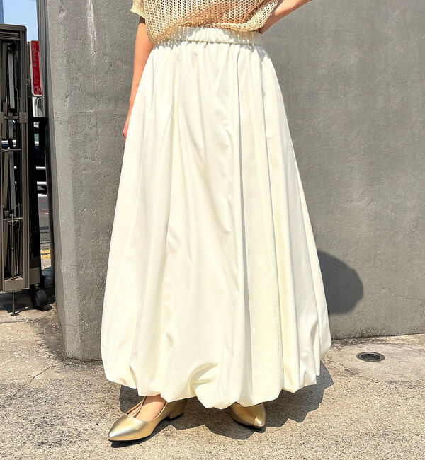 Rouge vif「【一部店舗限定】とろみバルーンスカート」|スカート|