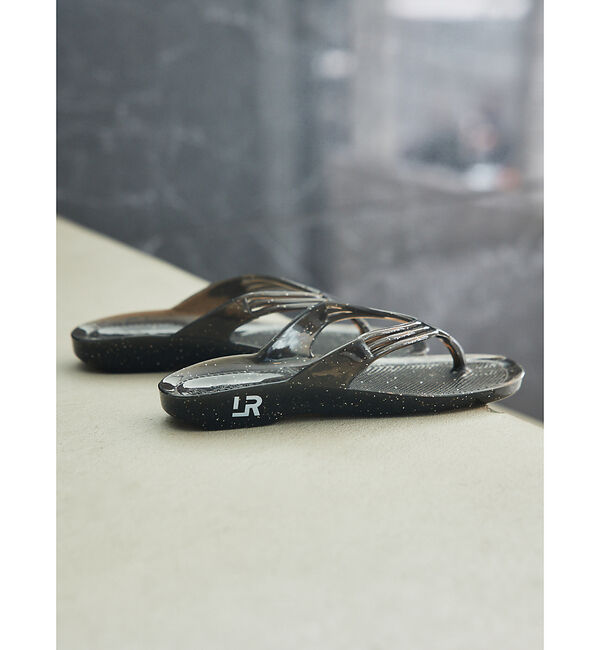 Rouge vif「別注【LAROUTE &times; GYOSAN】ロゴプリント ギョサン / ビーチサンダ」|サンダル|