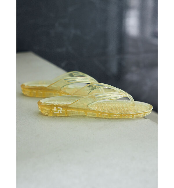 Rouge vif「別注【LAROUTE &times; GYOSAN】ロゴプリント ギョサン / ビーチサンダ」|サンダル|