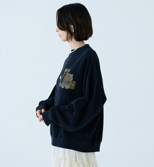 Rouge vif「【REMI RELIEF / レミレリーフ】SP加工3飛び裏毛クルースウェット」|スウェット・ジャージ|