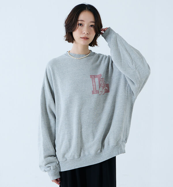 Rouge vif「【REMI RELIEF / レミレリーフ】SP加工3飛び裏毛クルースウェット」|スウェット・ジャージ|