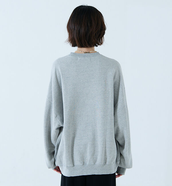 Rouge vif「【REMI RELIEF / レミレリーフ】SP加工3飛び裏毛クルースウェット」|スウェット・ジャージ|