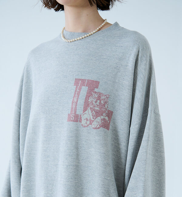 Rouge vif「【REMI RELIEF / レミレリーフ】SP加工3飛び裏毛クルースウェット」|スウェット・ジャージ|