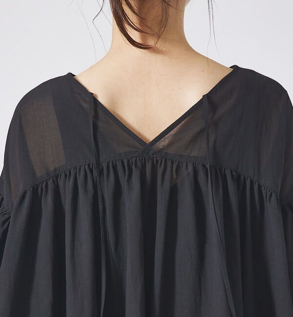 qualite「【2WAY】シフォンフリルブラウス」|シャツ・ブラウス|