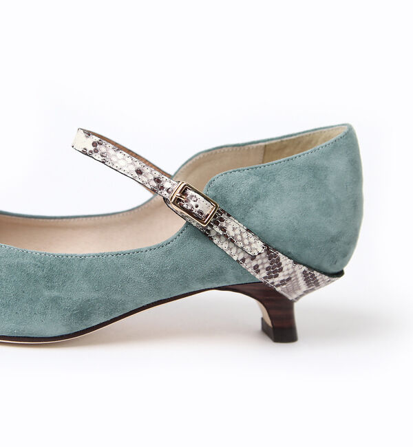 AU BANNISTER「スクエアトゥストラップパンプス」|パンプス|