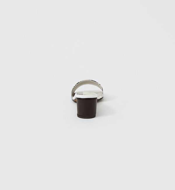 AU BANNISTER「カラーブロックミュール」|サンダル|