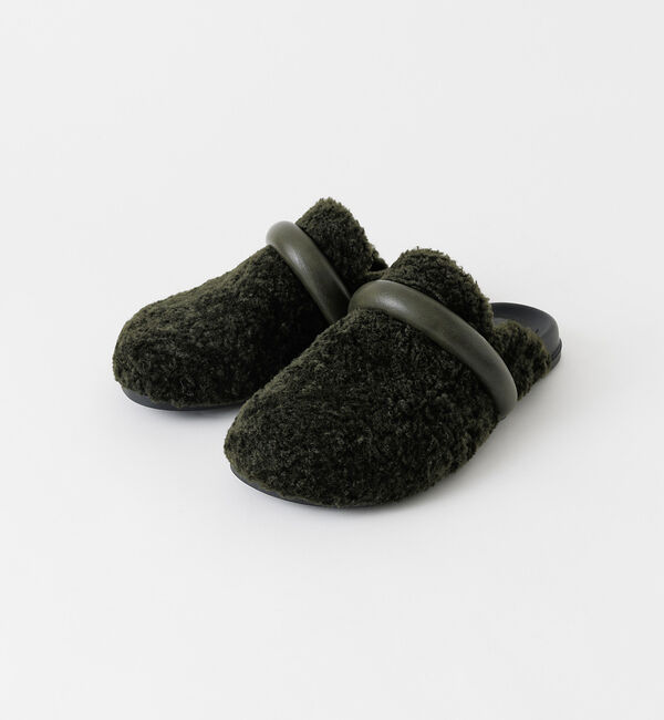 AU BANNISTER「【WEB限定】チューブベルトファーミュール」|その他|カーキ