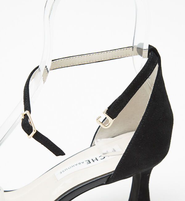 AU BANNISTER「アンクルストラップ スクエアトゥサンダル」|サンダル|