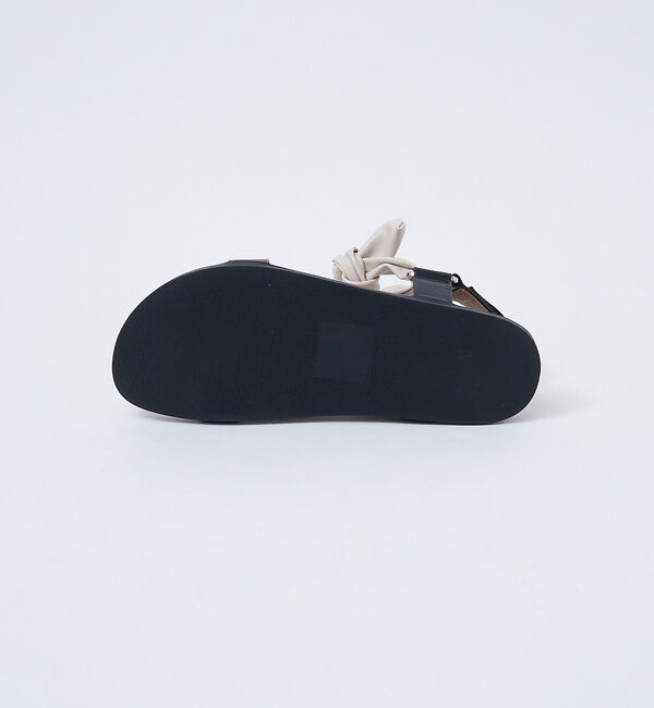 AU BANNISTER「【WEB限定】軽量/厚底 リボン スポーツ サンダル」|サンダル|