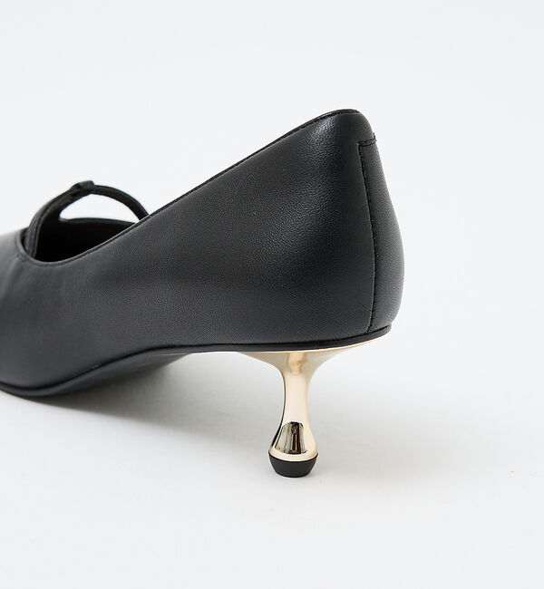 AU BANNISTER「Ｔストラップ メタルヒールパンプス」|パンプス|