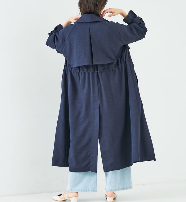 abahouse mavie「ヴィンテージツイルトレンチコート」|トレンチコート|