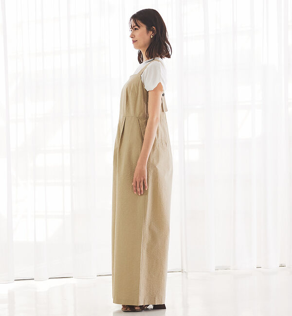 abahouse mavie「【大人のいちまんワンピ】サッカーサロペット」|オールインワン|