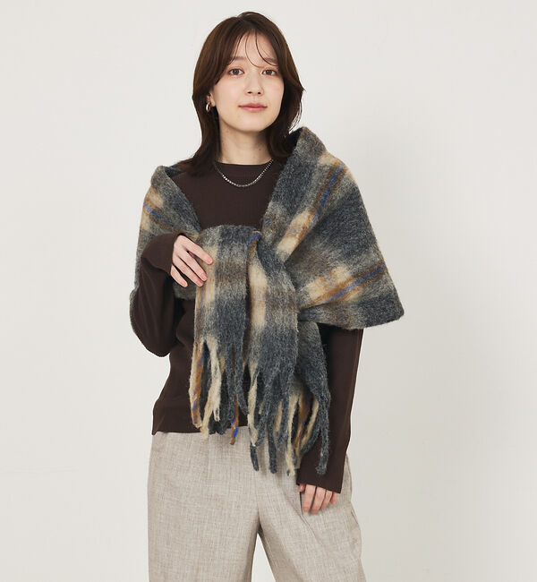 abahouse mavie「プチハイネックリブプルオーバー」|ニット・セーター|