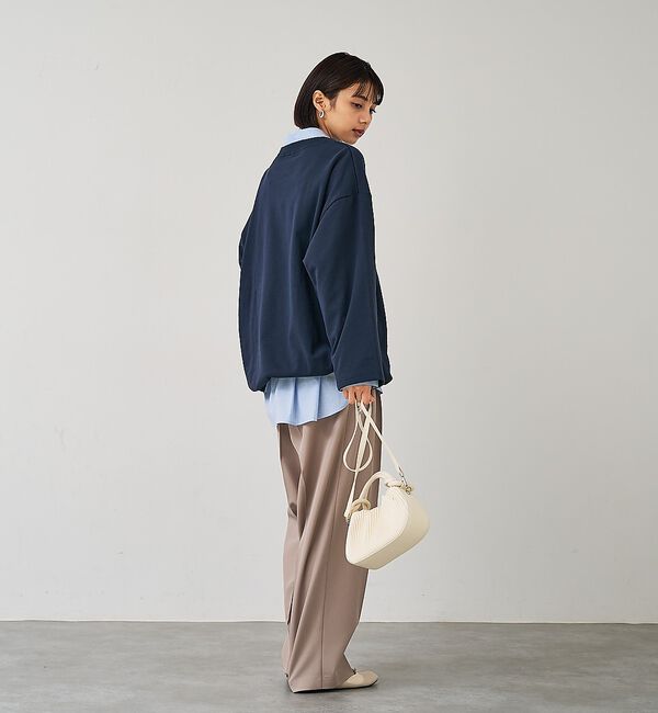 abahouse mavie「ノットプリーツ2WAYバック」|ショルダー・メッセンジャー|