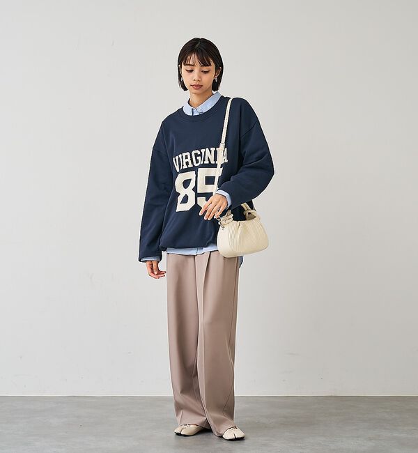 abahouse mavie「ノットプリーツ2WAYバック」|ショルダー・メッセンジャー|