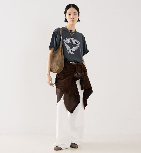 The Store by C' 「【REMI RELIEF】NORTHVIEWプリントNew fit-Tシャツ」|Tシャツ・カットソー|