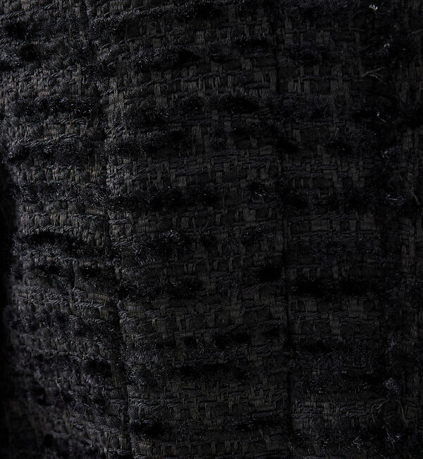 The Store by C' 「【COCUCA】クルーネックツイードジャケット」|ノーカラージャケット|