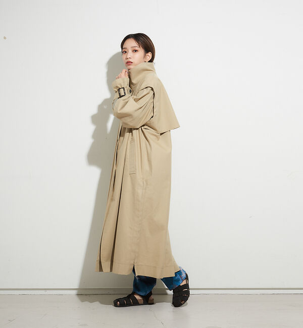 NOMINE「2WAYトレンチコート」|トレンチコート|