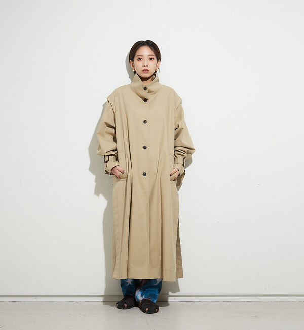 NOMINE「2WAYトレンチコート」|トレンチコート|