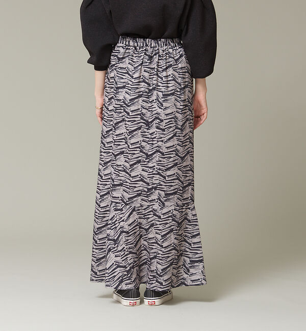 NOMINE「オリジナルプリントマーメイドマキシスカート」|スカート|