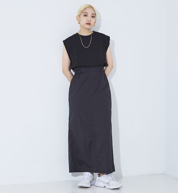 NOMINE「カットコンビ ワッシャー ワンピース」|ワンピース|