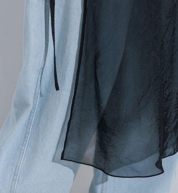 NOMINE「シアー ラップ  スカート」|スカート|