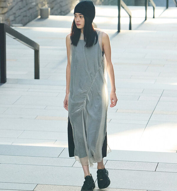 NOMINE「マルチWAY シアーシャーリング ワンピース(キャミワンピセット）」|ワンピース|