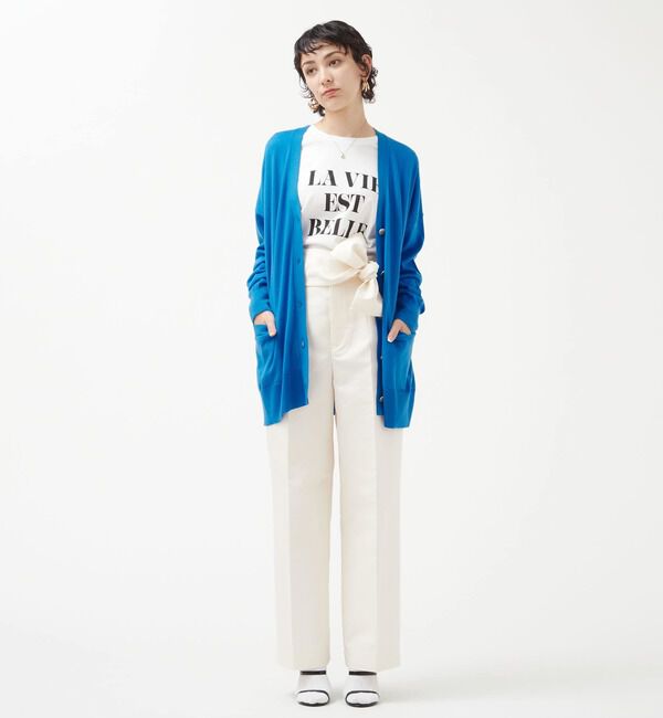 TIARA「リボンベルトワイドパンツ」|その他|