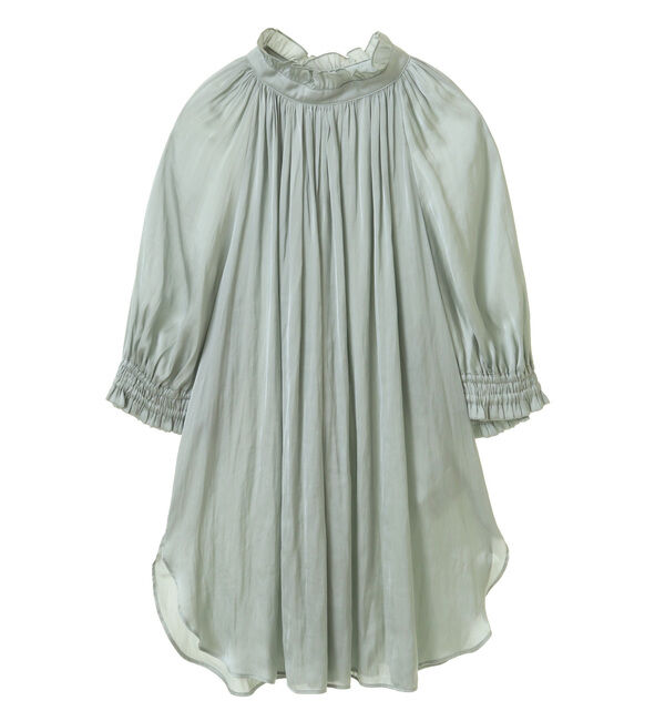 TIARA「《定番》2wayフリルネックショートスリーブブラウス」|シャツ・ブラウス|