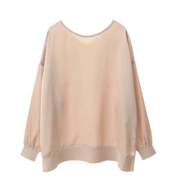 TIARA「リブトリミングトップス」|ニット・セーター|