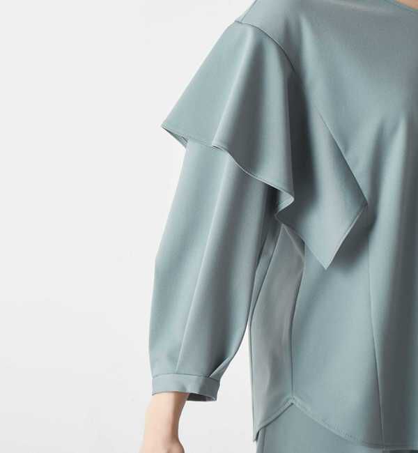 Liesse「ケープスリーブブラウス（セットアップ対応可）」|シャツ・ブラウス|