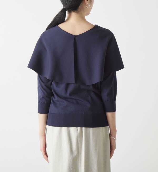 Liesse「ケープネック2WAYニット」|ニット・セーター|