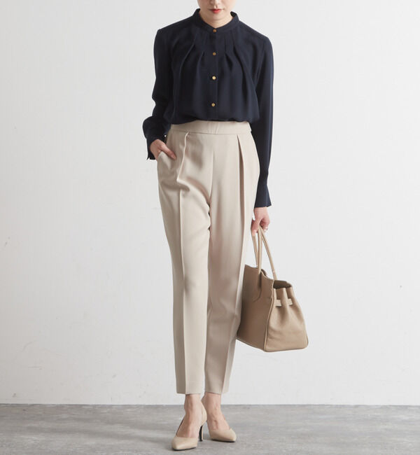 Liesse「タック細パンツ（セットアップ対応可）」|その他|