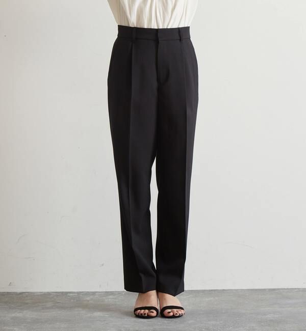 Liesse「ツイルストレッチストレートパンツ（セットアップ対応可）」|その他|