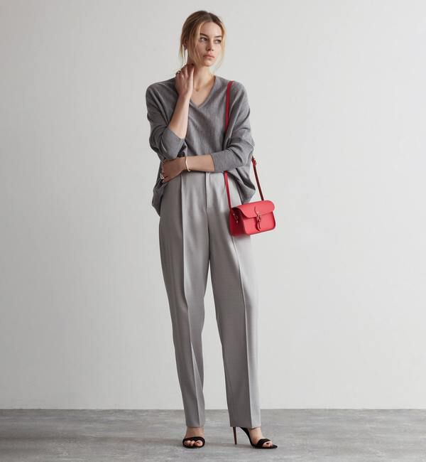 Liesse「ツイルストレッチストレートパンツ（セットアップ対応可）」|その他|