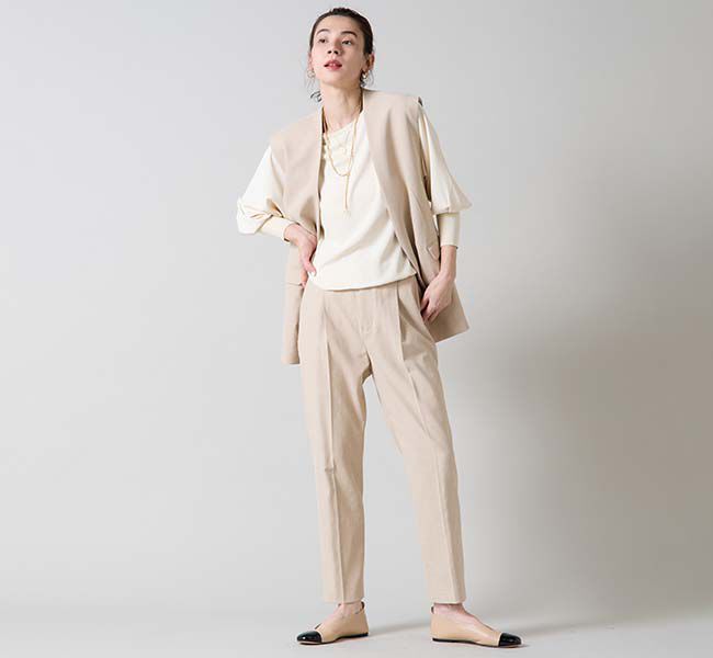 Liesse「布帛コンビニット」|ニット・セーター|