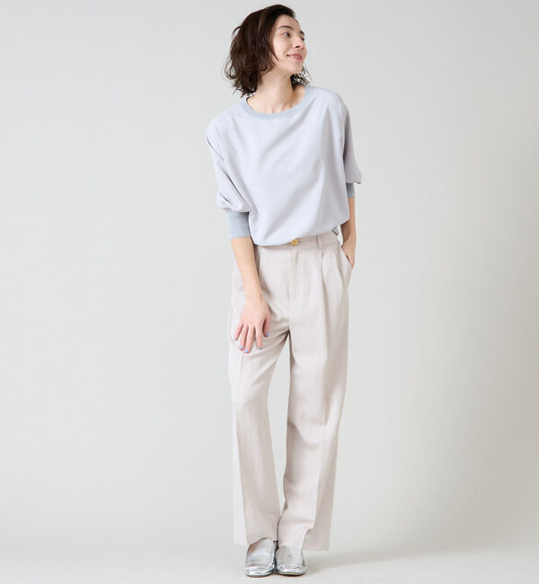 Liesse「布帛コンビニット」|ニット・セーター|