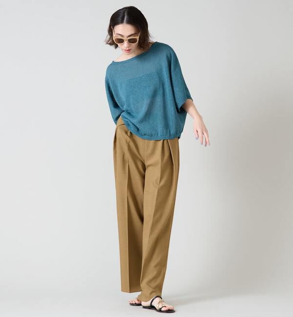 Liesse「ワイドドルマンニット」|ニット・セーター|