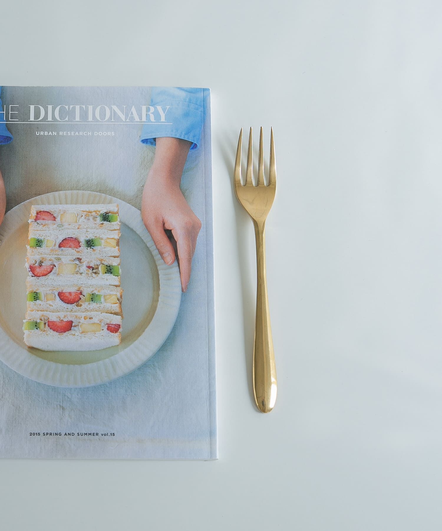 URBAN RESEARCH DOORS「『WEB限定』shesay　BRASSディナーフォーク」|食器・キッチングッズ|