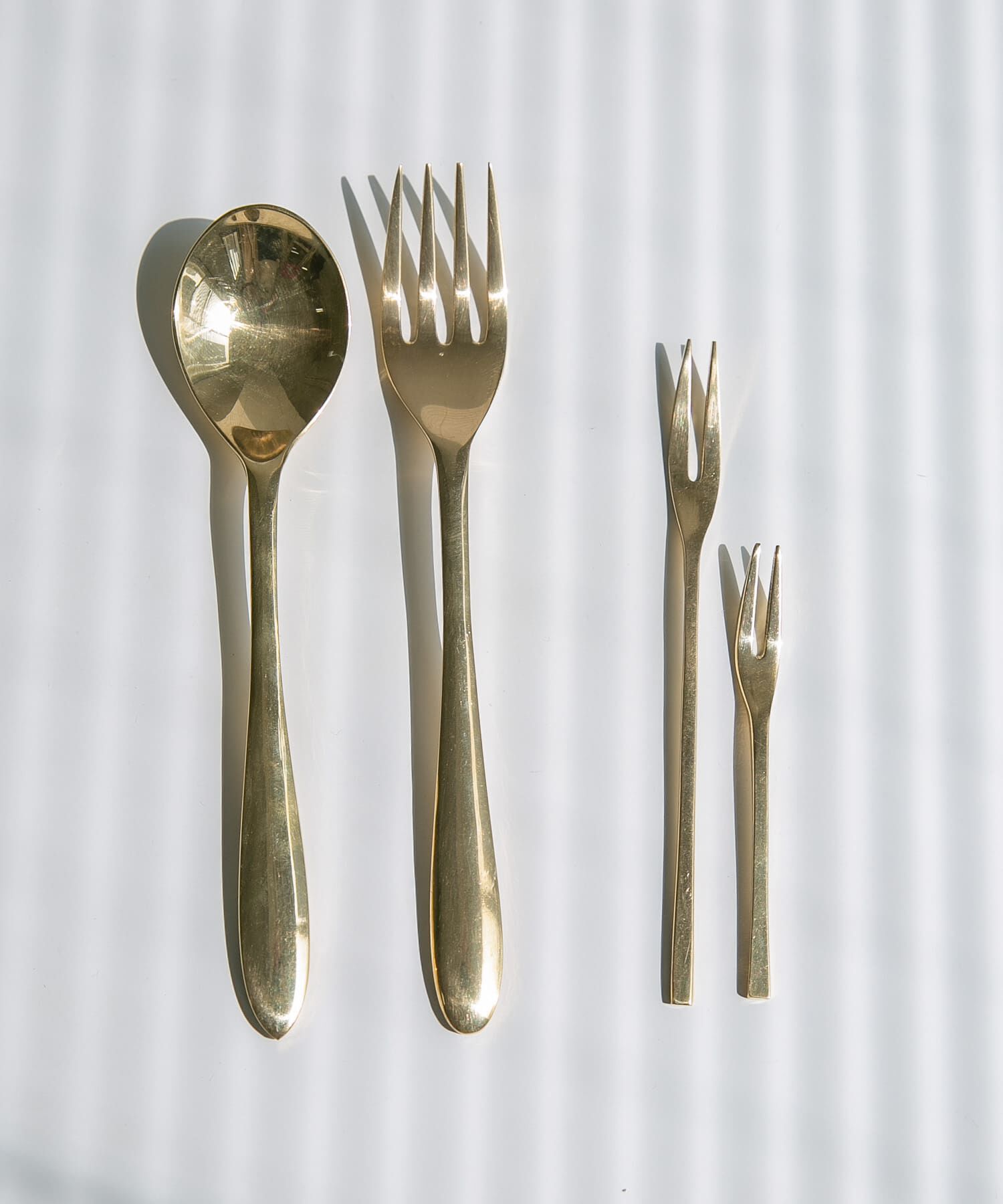 URBAN RESEARCH DOORS「『WEB限定』shesay　BRASSディナーフォーク」|食器・キッチングッズ|