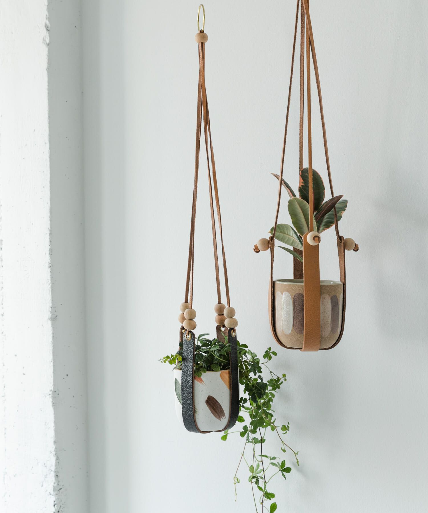 URBAN RESEARCH DOORS「FARM　レザーマクラメハンガー WB」|フィギュア・ホビー|