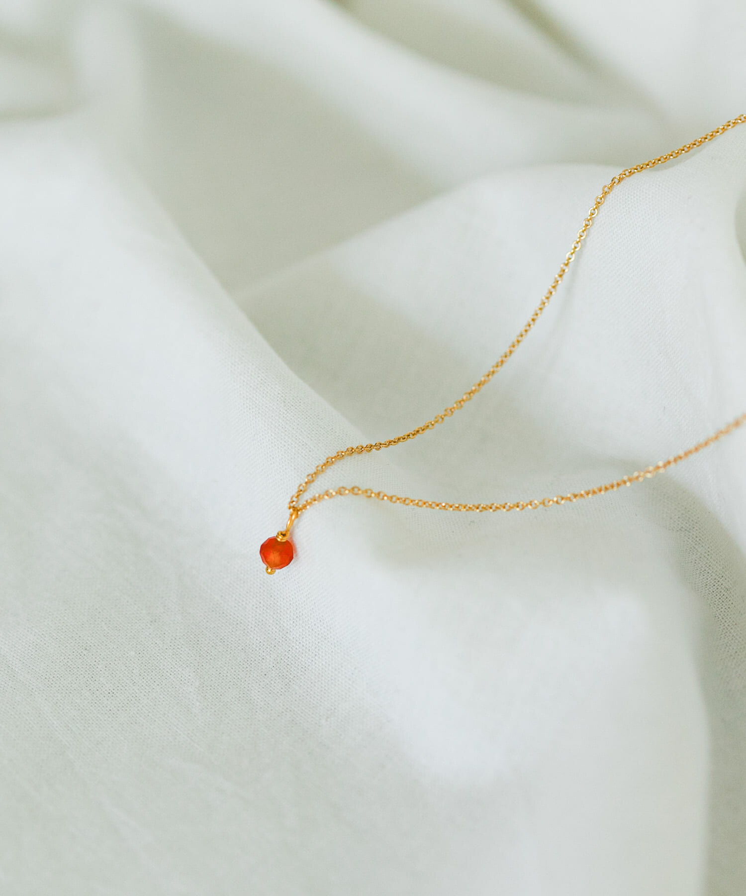 URBAN RESEARCH DOORS「誕生石ネックレス」|ネックレス|オレンジ