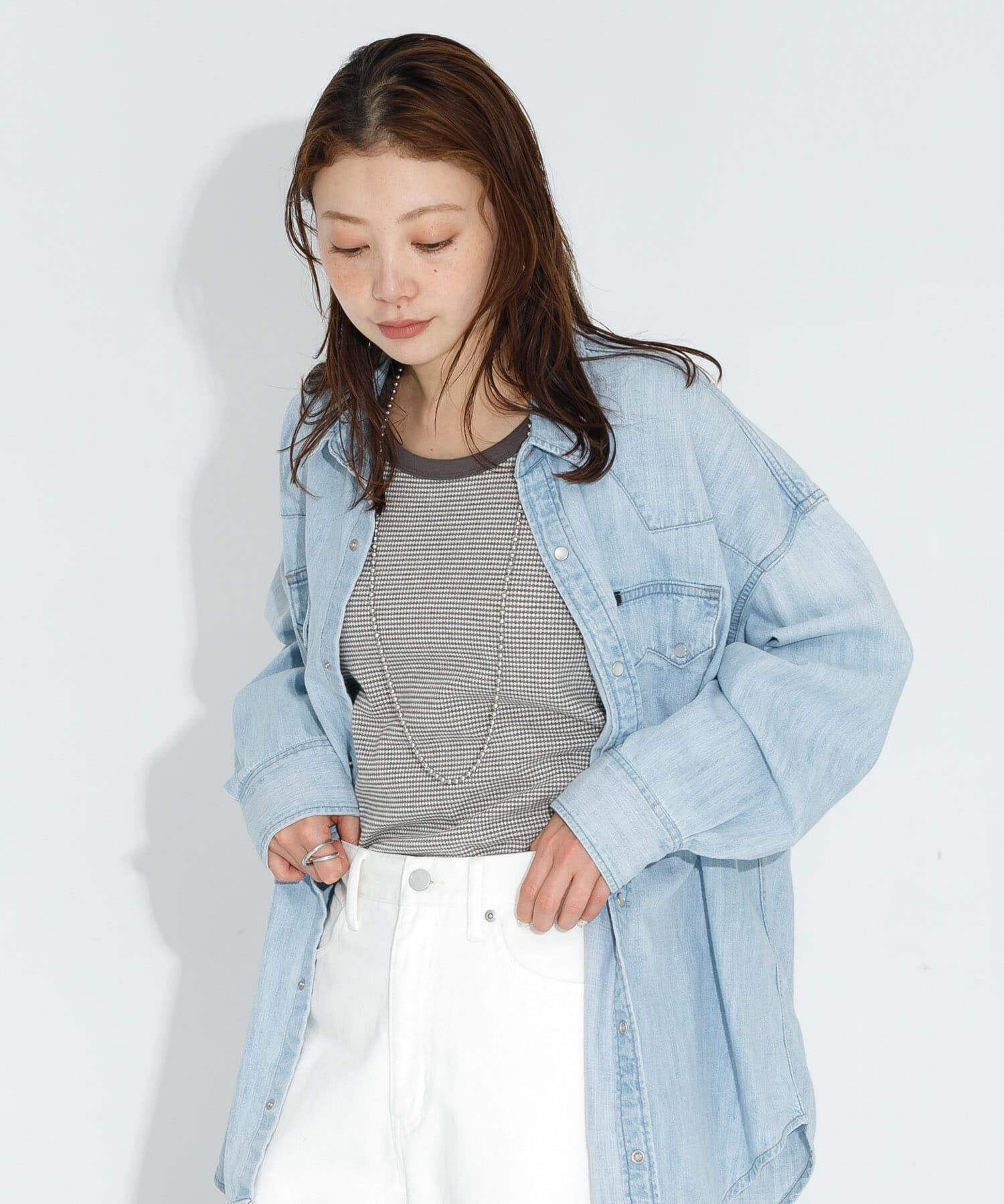 Sonny Label 「フライス/ジャガードタンクトップ」|タンクトップ|