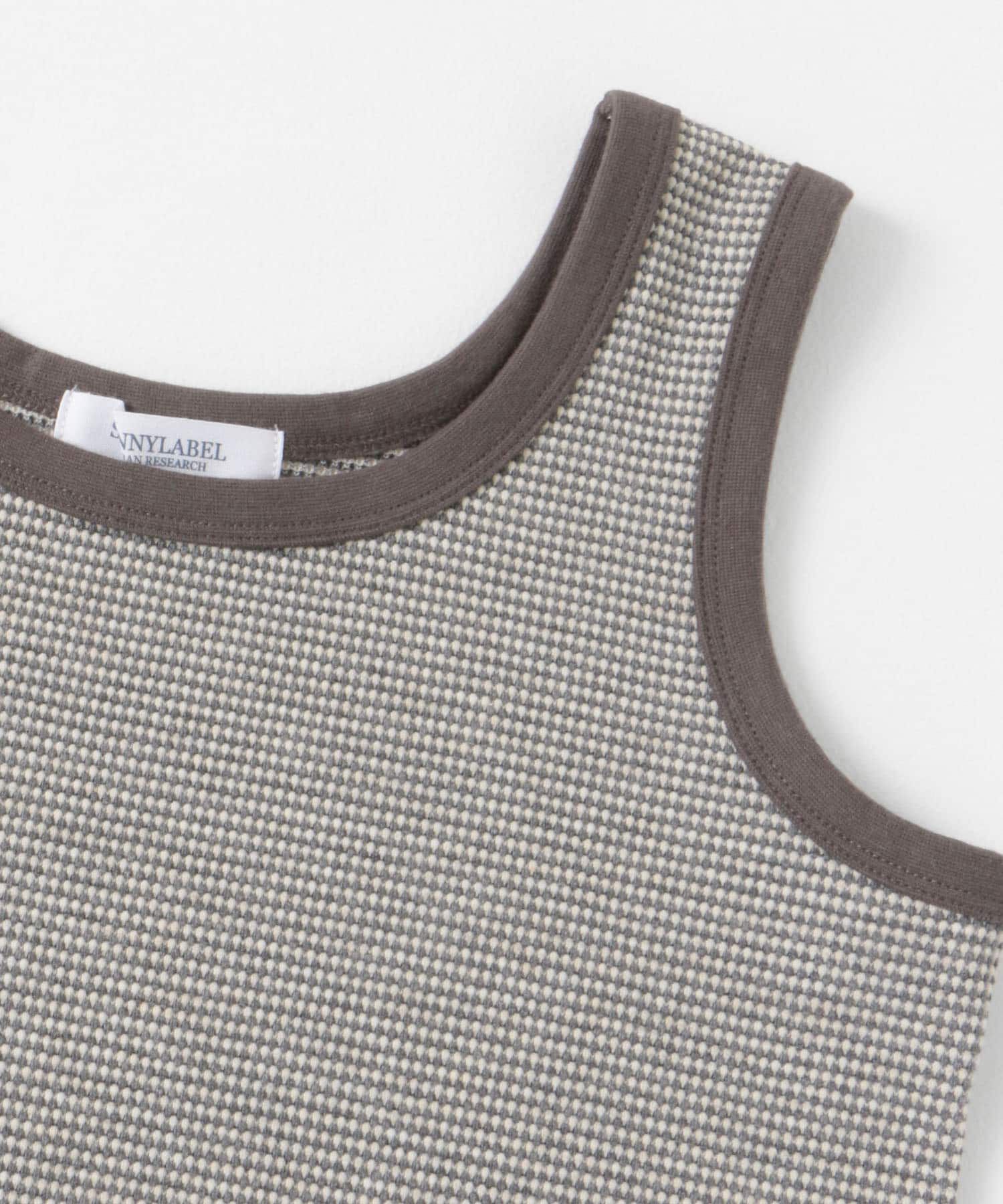 Sonny Label 「フライス/ジャガードタンクトップ」|タンクトップ|