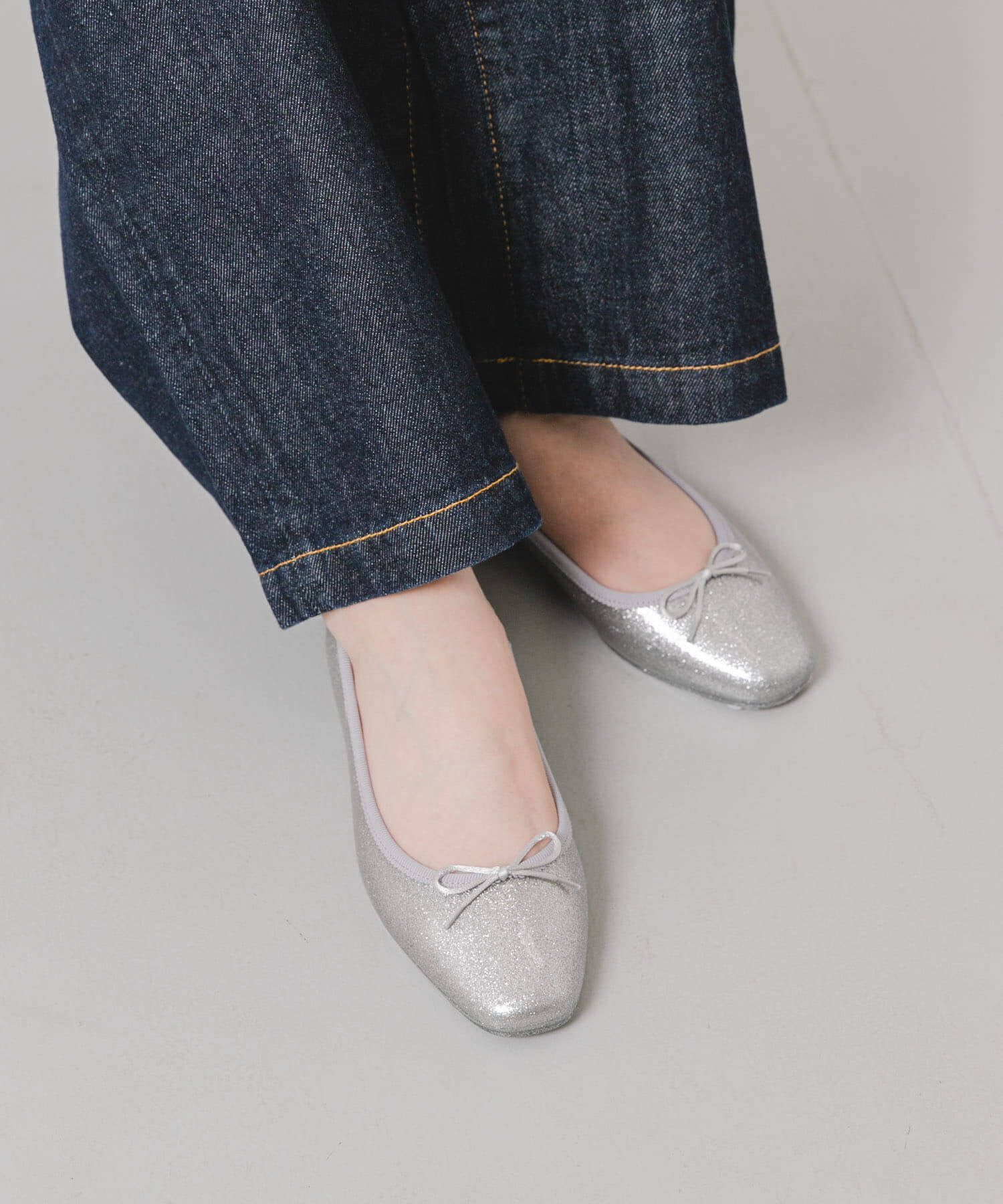 Sonny Label 「TEMPERATE　EMMA GLITTER」|レインシューズ|シルバー