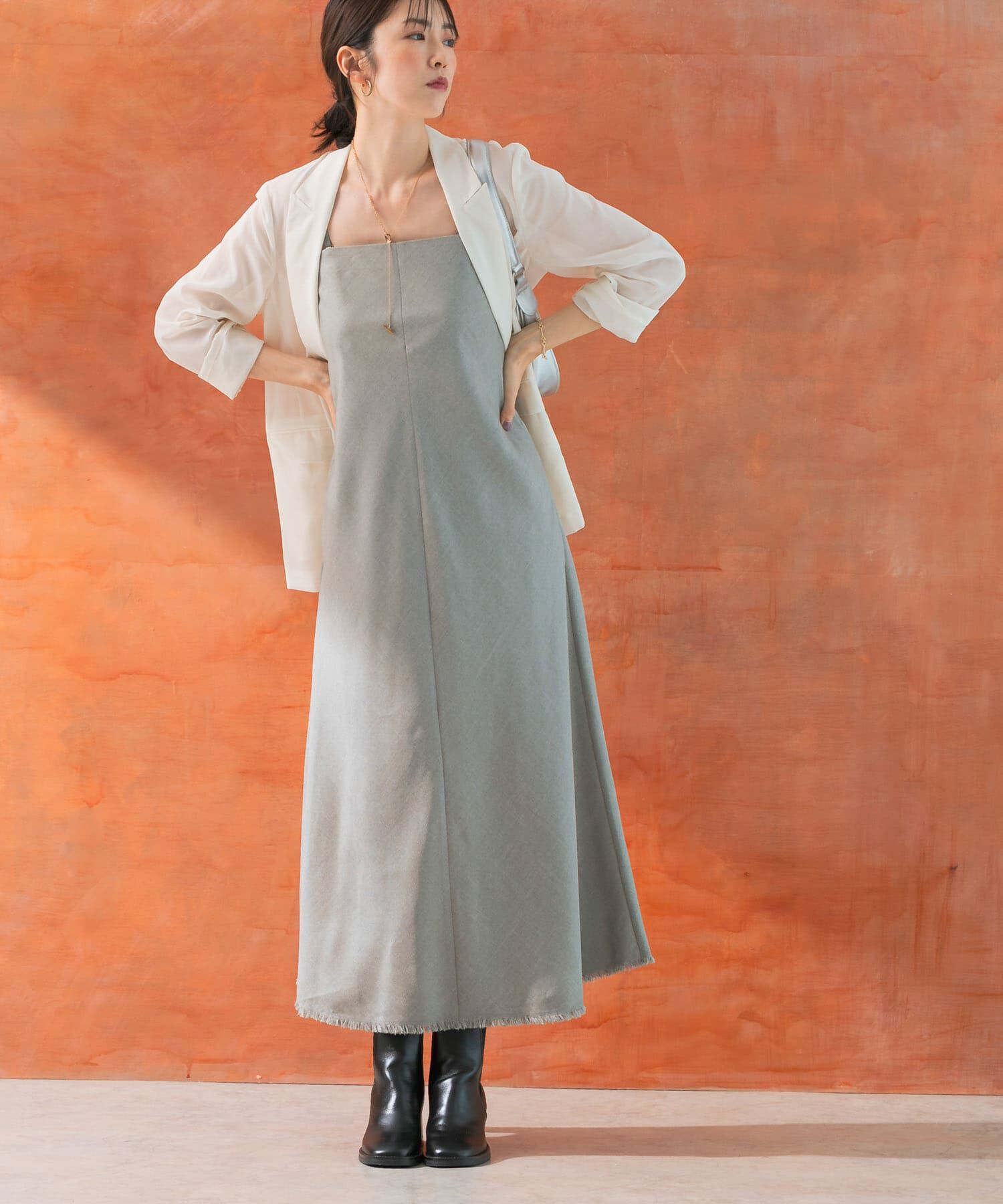 URBAN RESEARCH ROSSO「バイヤスベアワンピース」|ワンピース|