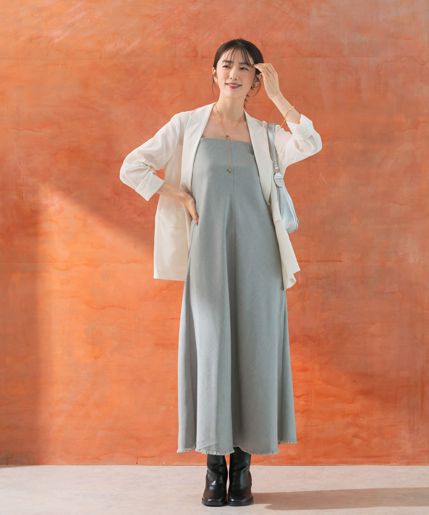 URBAN RESEARCH ROSSO「バイヤスベアワンピース」|ワンピース|